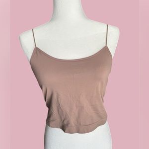 Wallflower Insta Smooth Mauve Tank Top Crop Top XL